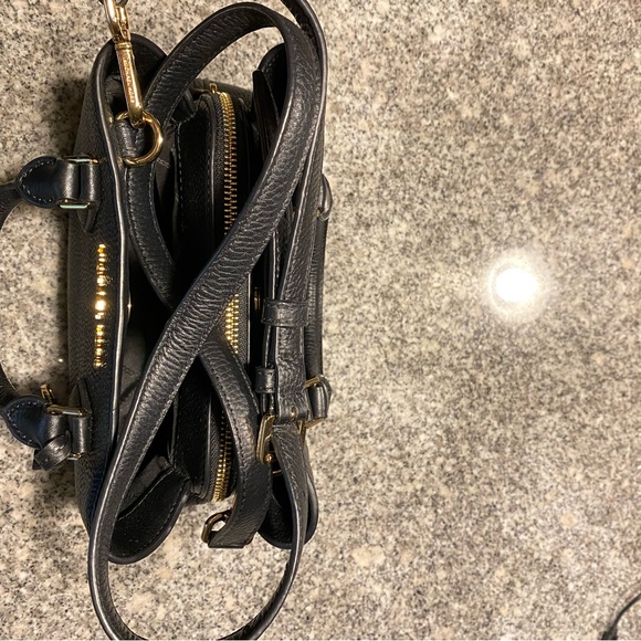 Camille Small Pebbled Leather Satchel - Picture 7 of 9